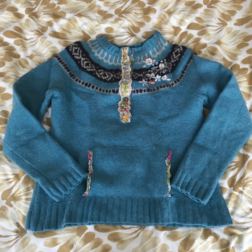 💸SOLD💸 Free People Fair Isle Sweater